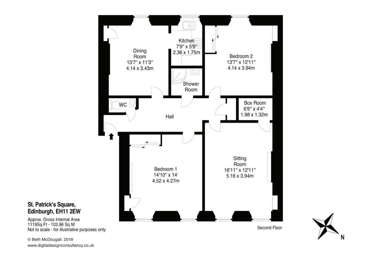 The St Patrick Square Residence Edinburgh Exterior photo